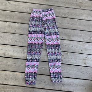 3/$25 || Super Soft Leggings “Pink Floral Pattern”